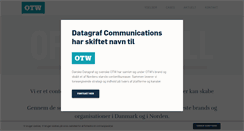 Desktop Screenshot of datagraf.dk